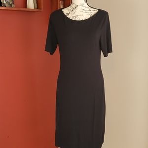 Simply Styled Classic Black Midi Dress, Medium